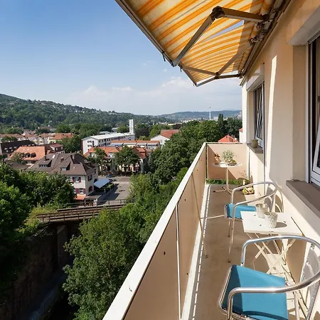 Ferienwohnung Baselblick 아파트